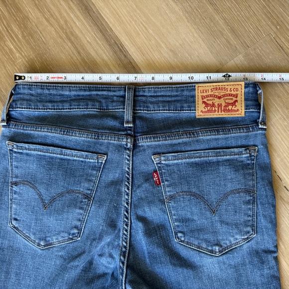 Levi’s 711 Skinny Mid Rise Ankle Jeans Size 27 - Picture 4 of 10